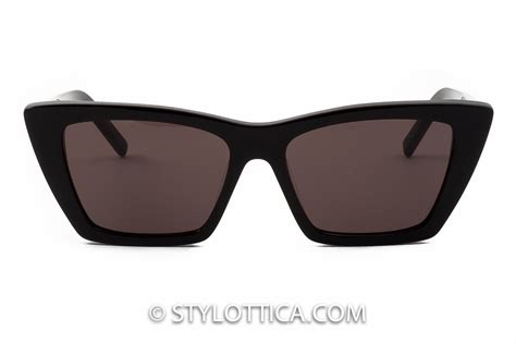 ysl zonnebril dames zwart|SUNGLASSES .